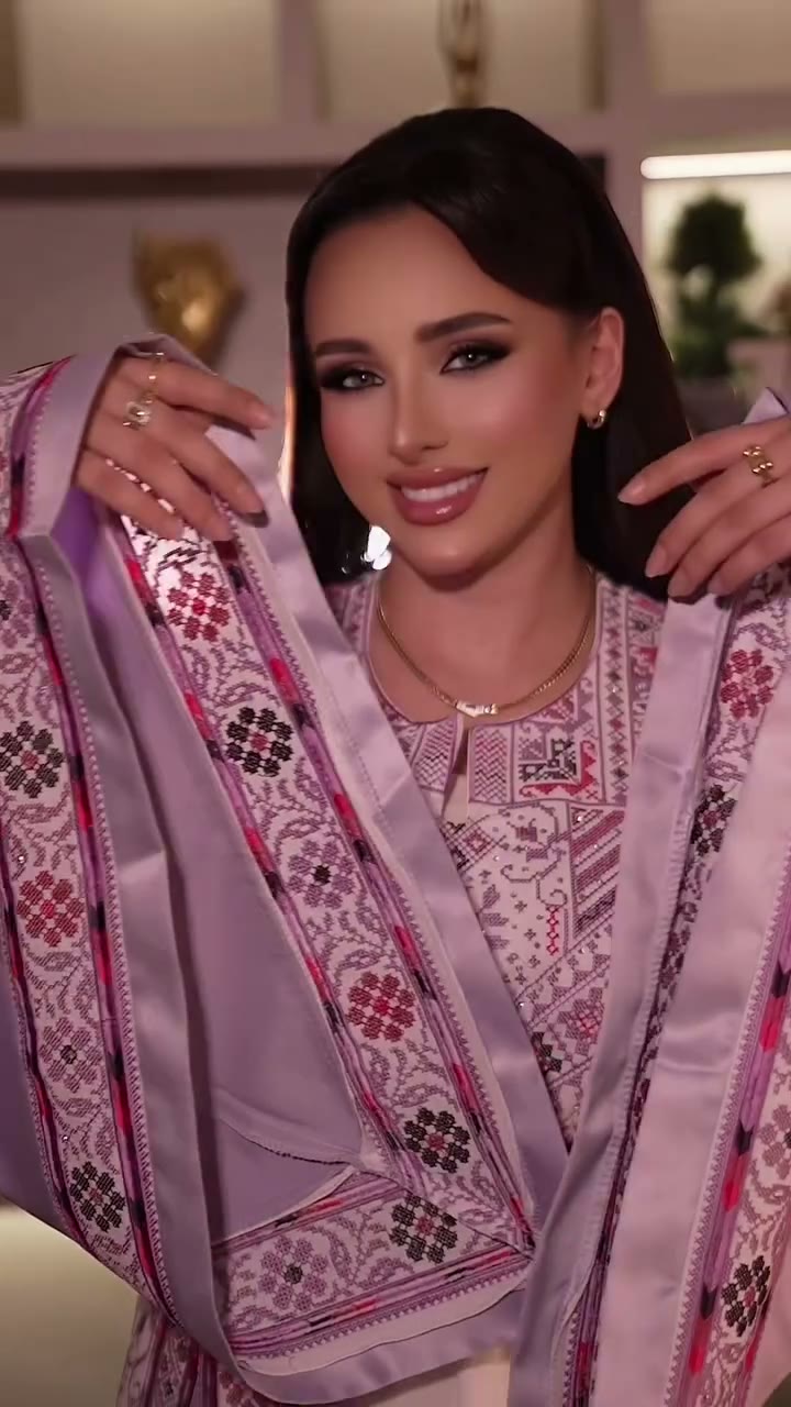 Glam in an embroidered traditional dress